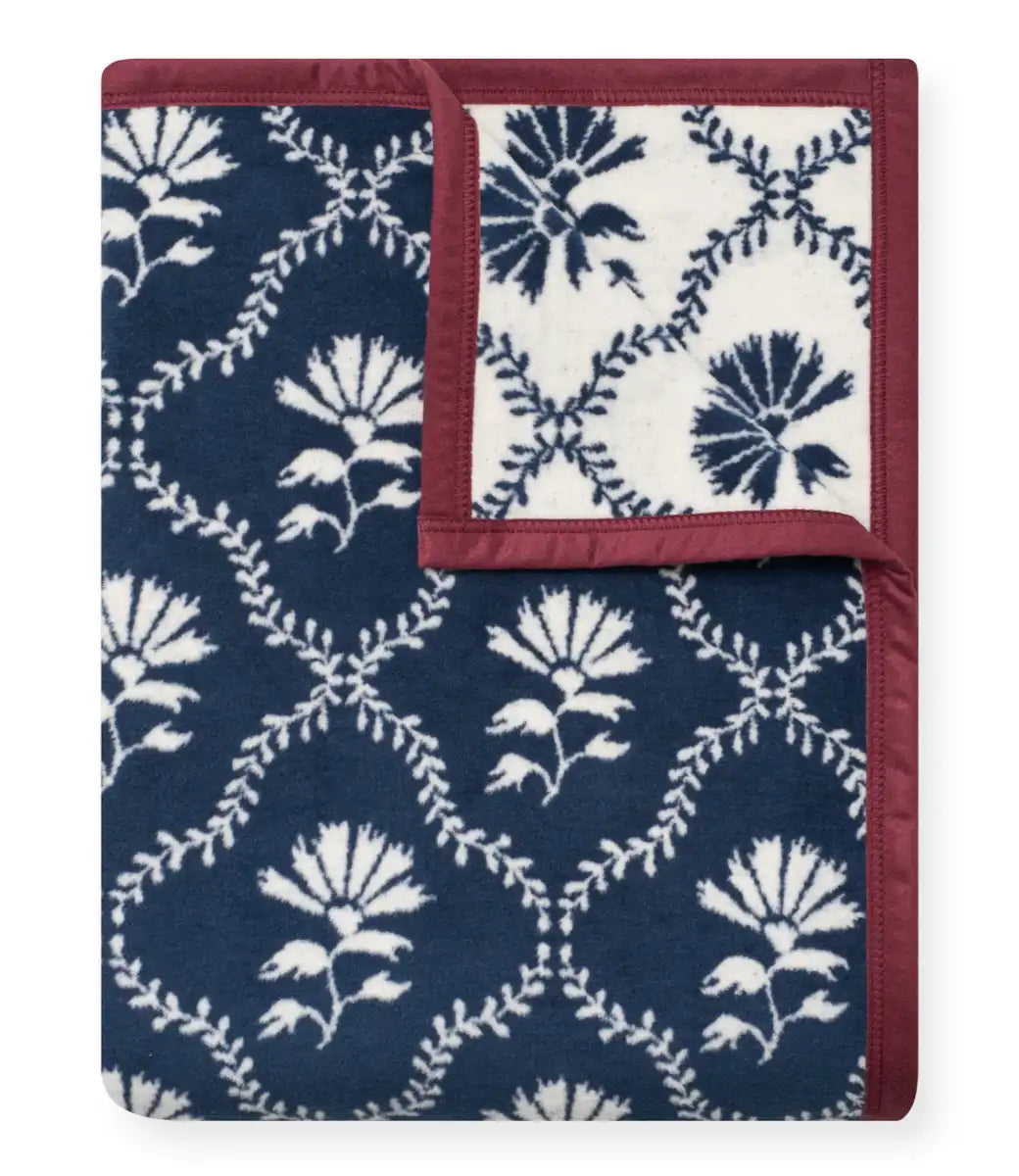 Floral Trellis Blanket
