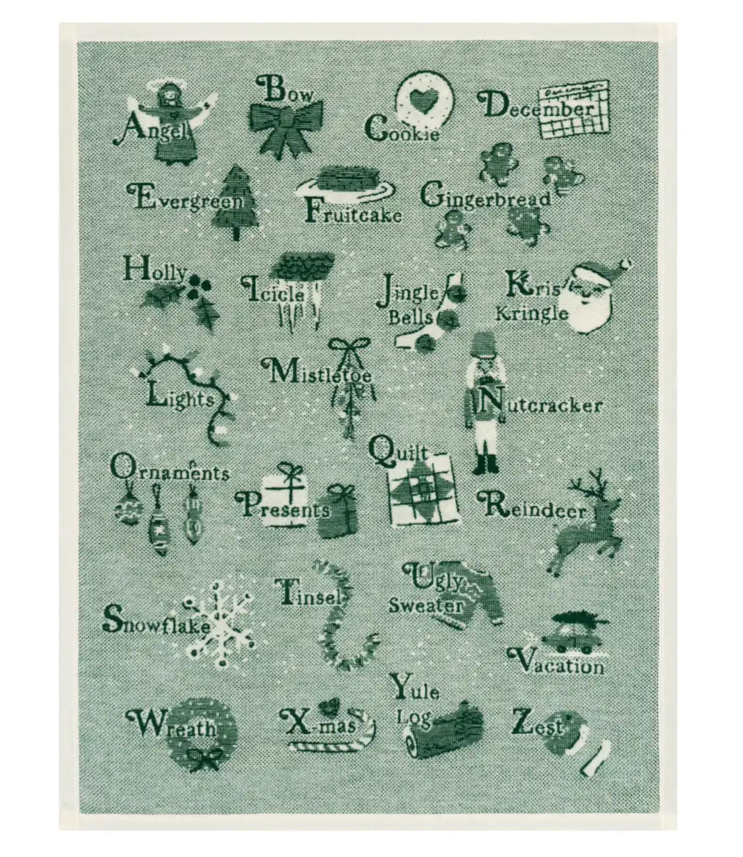 ABC's of Christmas Mini Blanket