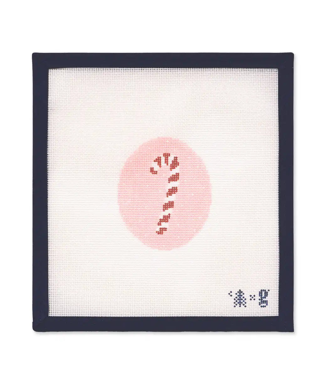 Candy Canes Needlepoint Canvas
