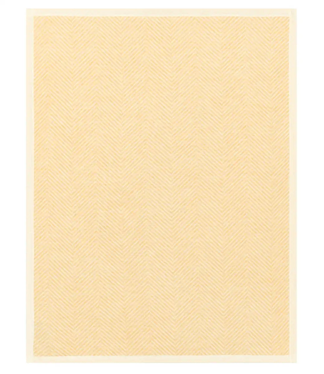 Harborview Herringbone Butter Yellow Mini Blanket