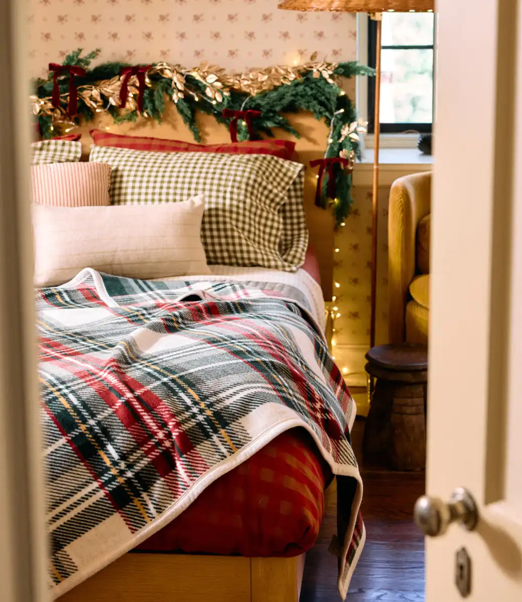 Stewart Plaid Blanket