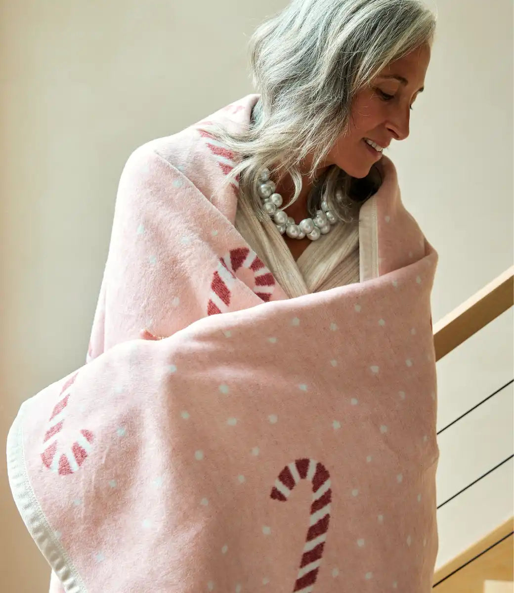 Candy Canes Blanket