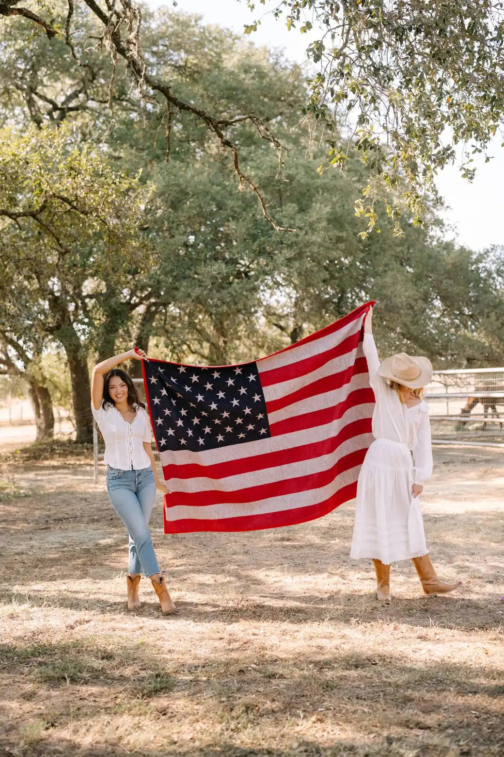 American Flag Blanket