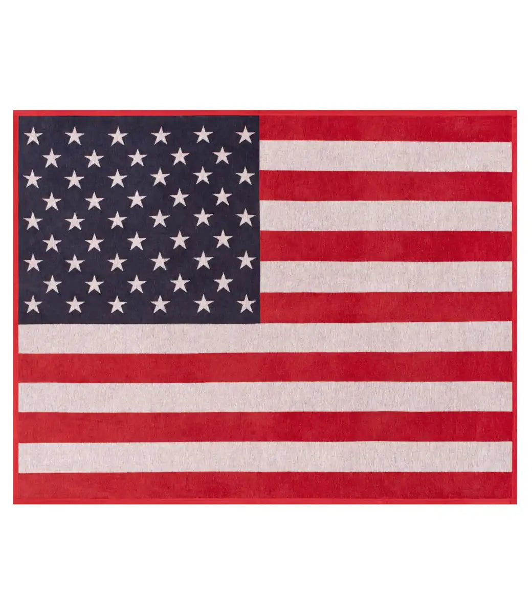 American Flag Blanket