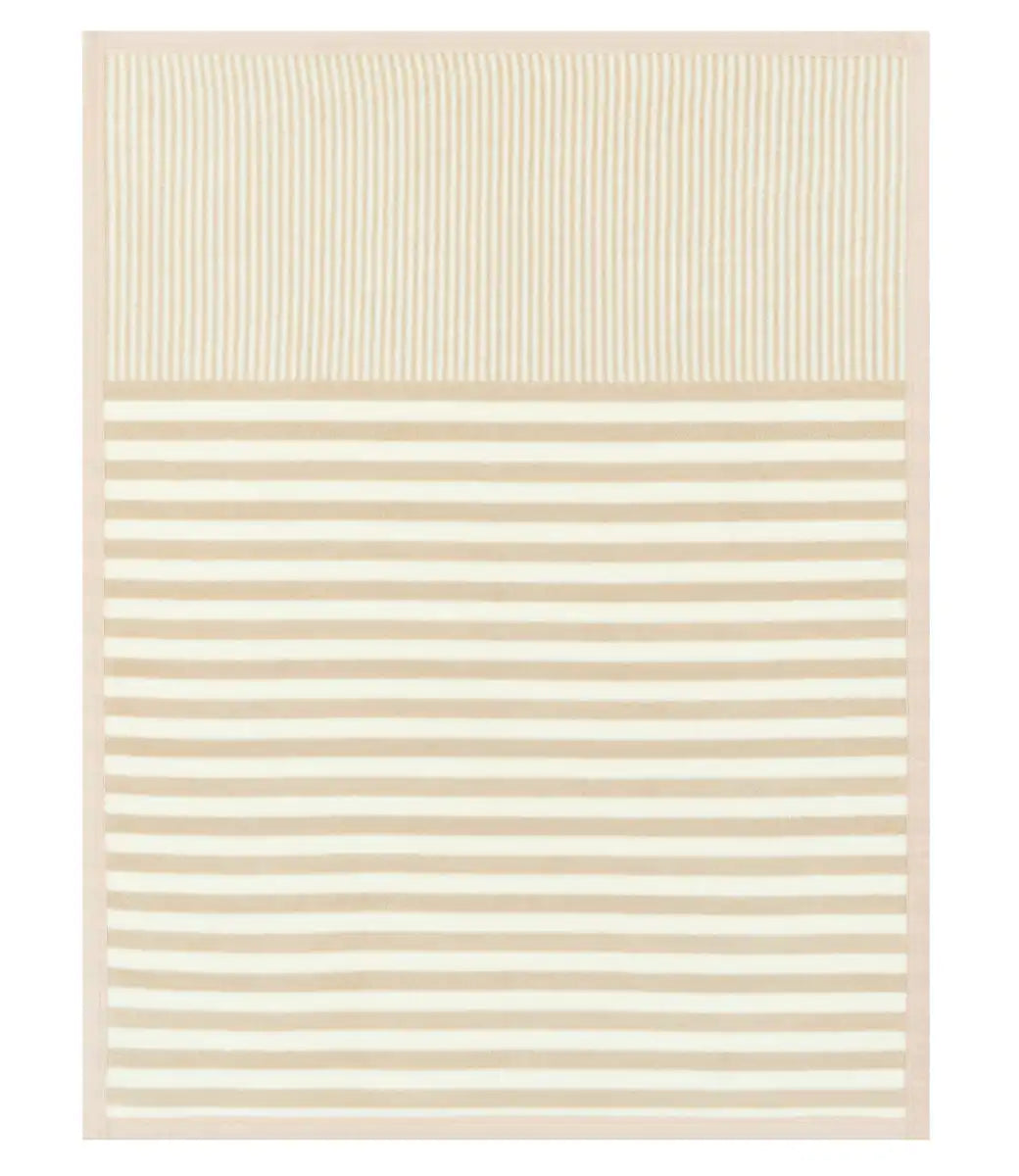 Sweet Pea Stripe Oak Mini Blanket