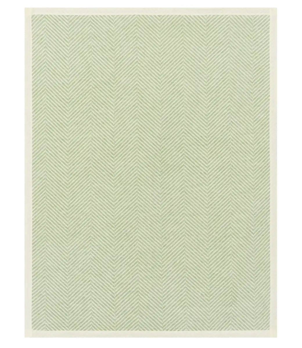 Harborview Herringbone Sprout Green Mini Blanket